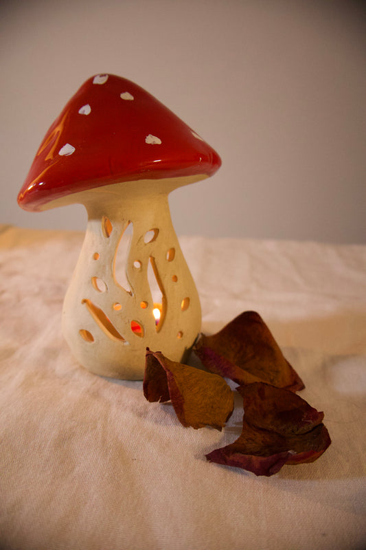 Portavela -  Hongo Cozy