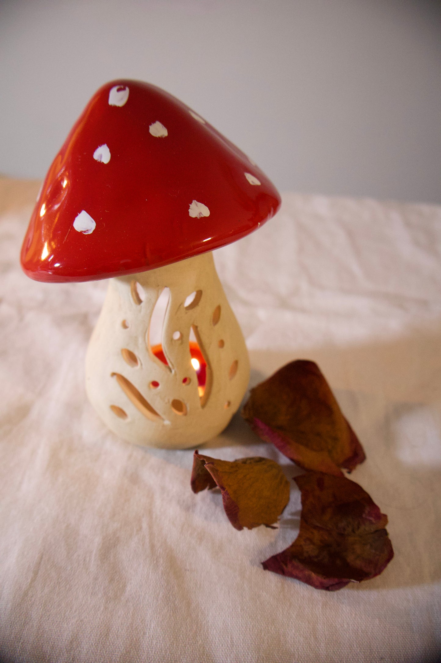 Portavela -  Hongo Cozy