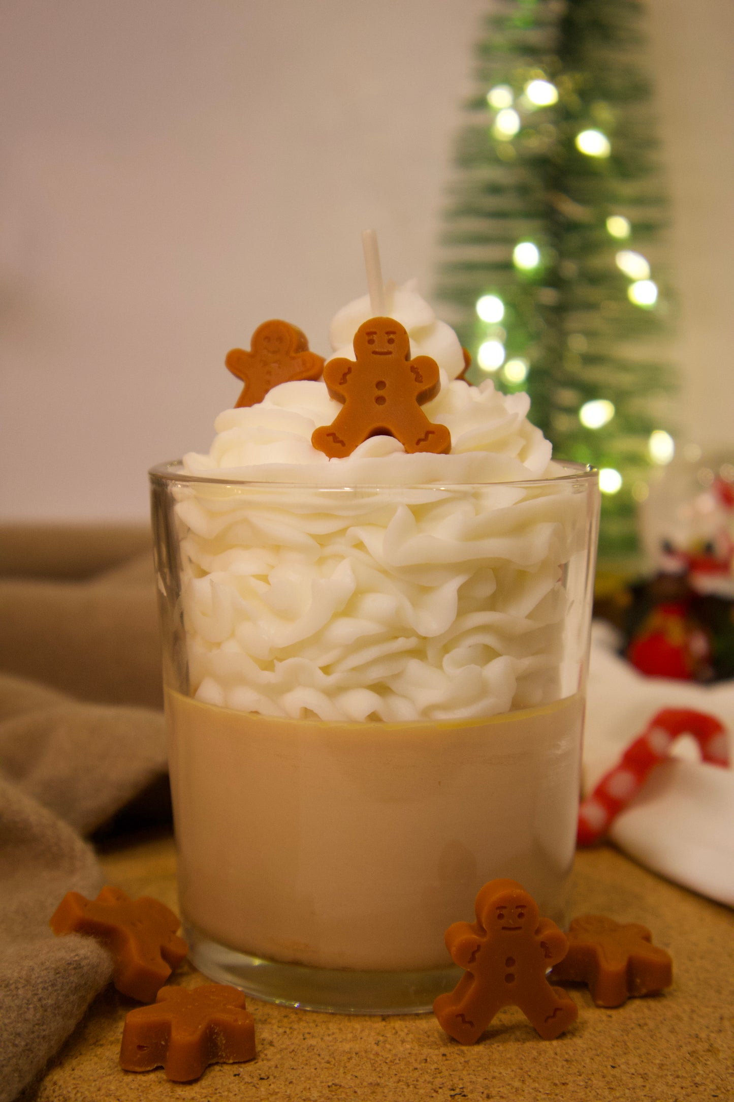 Gingerbread - Vela navideña