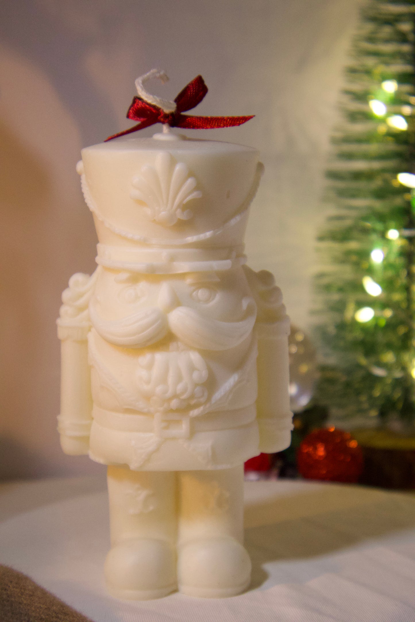 Cascanueces Navideño - vela decorativa navideña