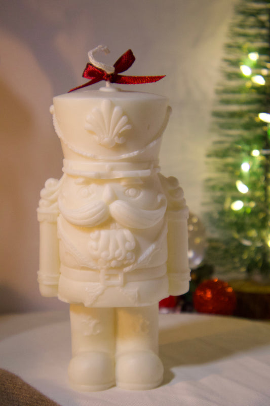 Cascanueces Navideño - vela decorativa navideña