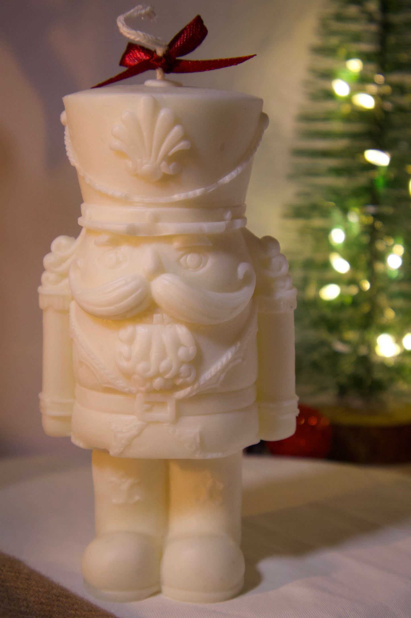 Cascanueces Navideño - vela decorativa navideña