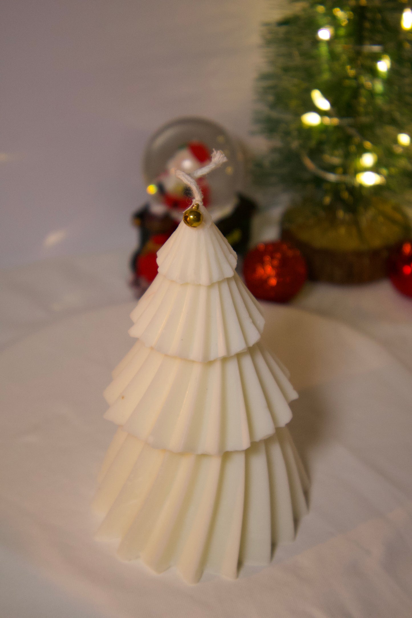 Arbol navideño  - vela decorativa navideña